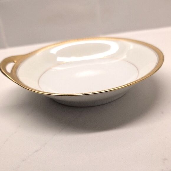 Elegant Wellesley by Haviland Limoges Porcelain Lemon Bowl Serving Dish Vintage - Picture 6 of 8